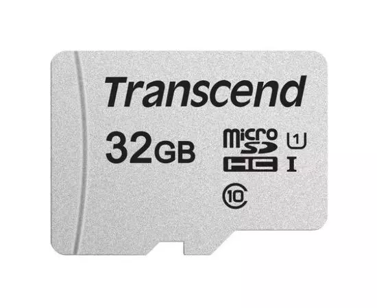 Карта памяти MicroSDHC 32Gb Class 10 UHS-I без адаптера (Transcend 300S) (TS32GUSD300S)
