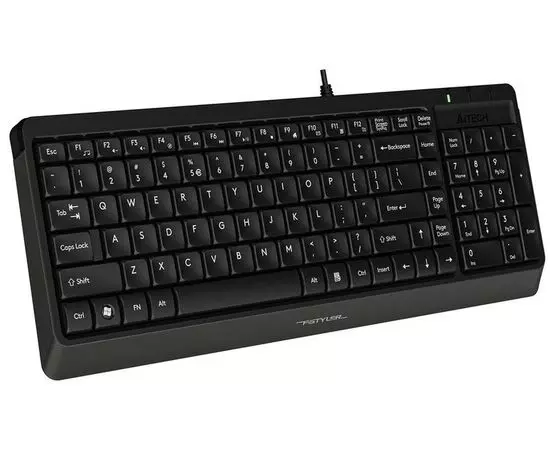Клавиатура A4 Tech Fstyler FK15 USB Multimedia, черный, фото 2