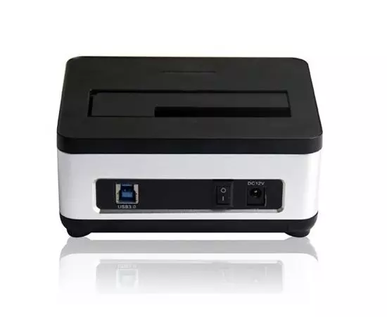 Док-станция 2.5"/3.5" SATA HDD -> USB3.0 (AGESTAR, 3UBT7) серебристый (3UBT7 (SILVER)), фото 3