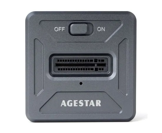 Док.станция для SSD m.2 NVMe -> USB3.2 Gen2 Type-C (AgeStar, 31CBNV1C) серый (31CBNV1C (GRAY)), фото 3