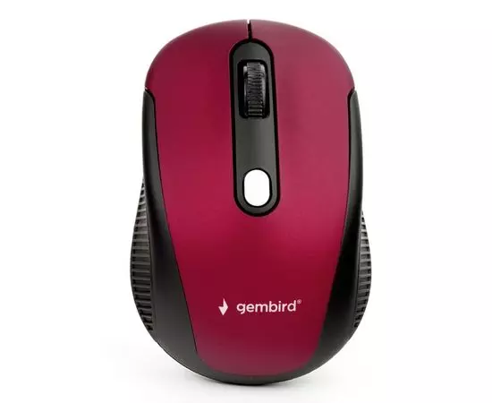 Мышь Gembird MUSW-420-1, красный, Цвет: Красный