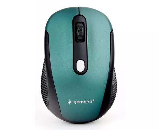 Мышь Gembird MUSW-420-2, зеленый, Цвет: Зелёный