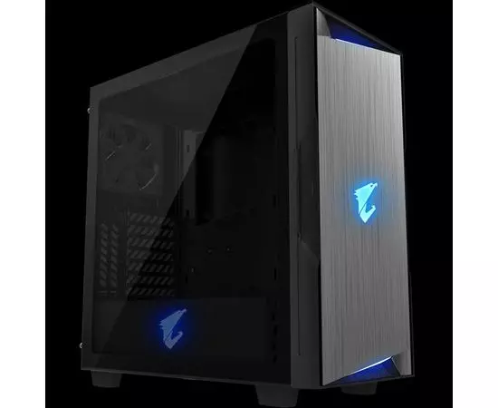 Корпус Gigabyte AORUS C300 Glass Black, без БП (GB-AC300G)