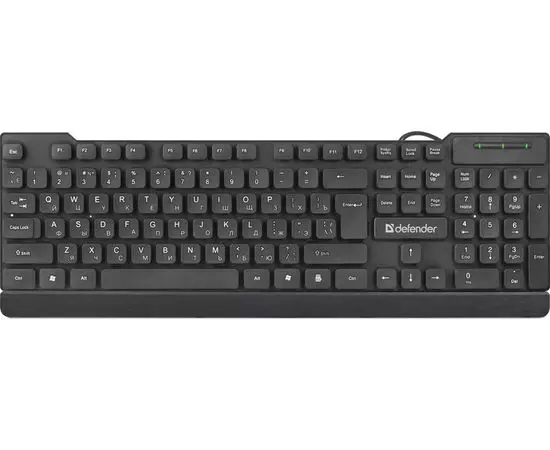 Клавиатура Defender Element HB-190 USB Black (45191)