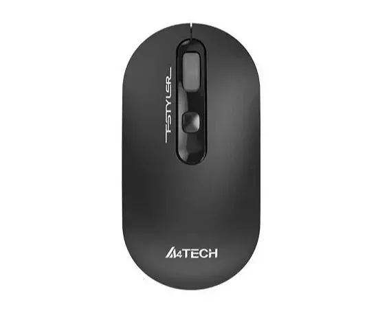 Мышь A4 Tech Fstyler FG20 серый (FG20 GREY), Цвет: Чёрный