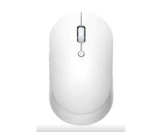 Мышь Xiaomi Mi Dual Mode Wireless Mouse Silent Edition White (HLK4040GL), Цвет: Белый