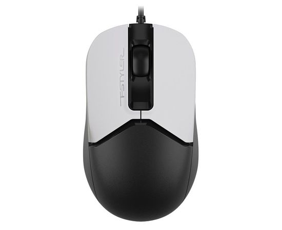 Мышь A4 Tech Fstyler FM12 USB, белый/черный (FM12 Panda), Цвет: Чёрно-белый