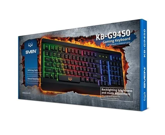 Клавиатура Sven KB-G9450, USB (SV-019129), фото 4