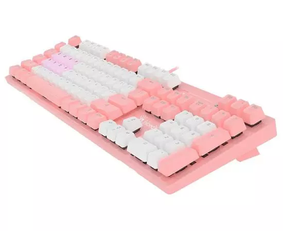 Клавиатура A4 Tech Bloody B800 PINK USB Multimedia Gamer LED, фото 6