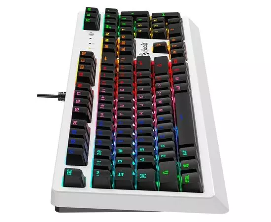 Клавиатура A4 Tech Bloody B810RC WHITE, USB Multimedia Gamer LED (B810RC (  WHITE )), Цвет: Белый, фото 4