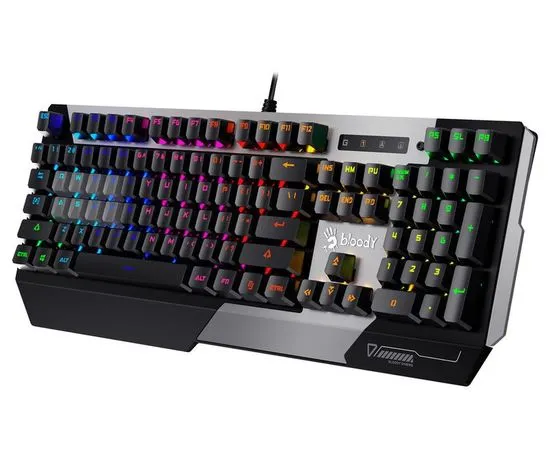 Клавиатура A4 Tech Bloody B865R, USB Multimedia Gamer LED, фото 2