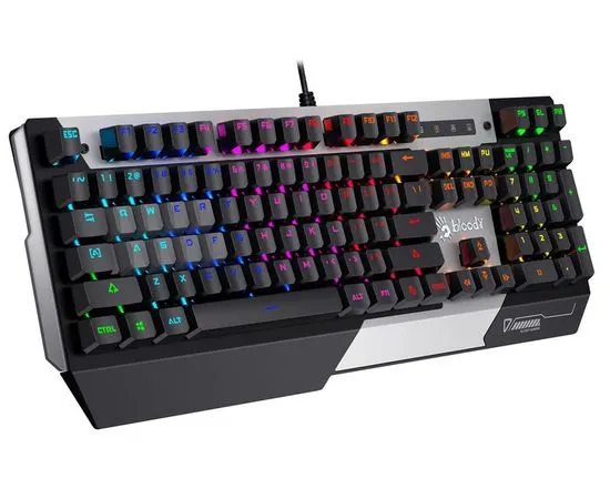 Клавиатура A4 Tech Bloody B865R, USB Multimedia Gamer LED, фото 3