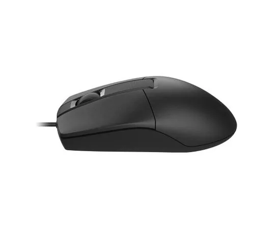 Мышь A4 Tech OP-330, USB черный (OP-330 (BLACK)), фото 3