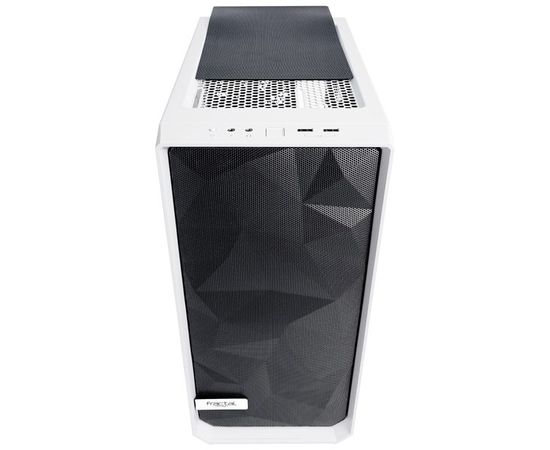 Корпус Fractal Design Meshify C White Tempered Glass (FD-CA-MESH-C-WT-TGC)