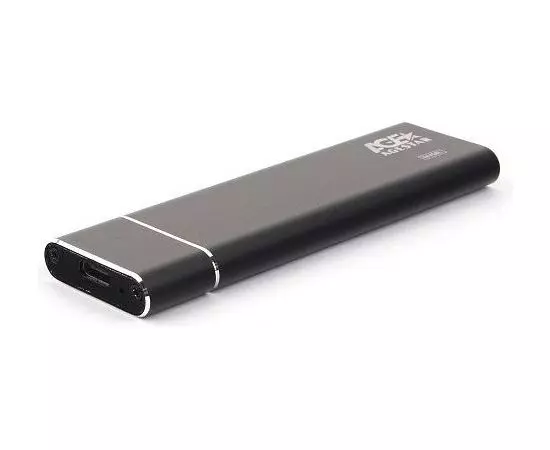 Карман для SSD m.2 NVMe -> USB3.1 Type-C (AgeStar, 31UBNV5C) черный (31UBNV5C BLACK)