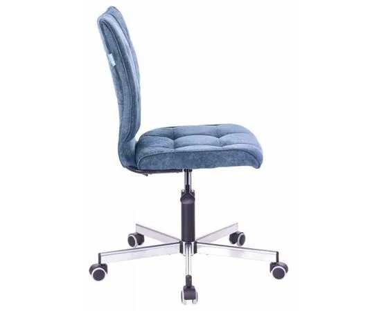 Кресло Бюрократ CH-330M, без подлокотников, ткань, темно-синий (CH-330M/LT-27), фото 3