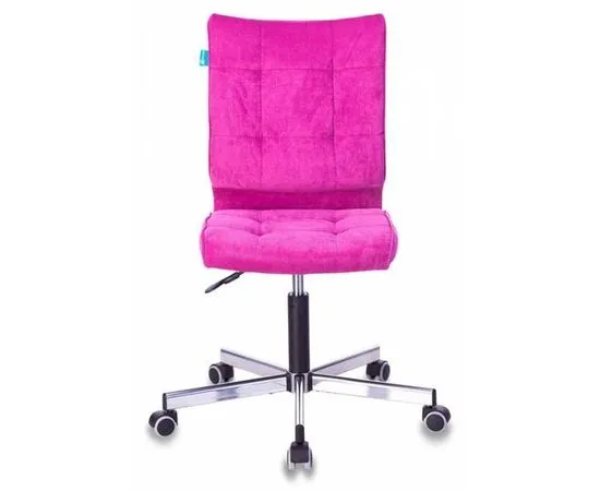 Кресло Бюрократ CH-330M, без подлокотников, ткань, малиновый (CH-330M/LT-15), фото 2