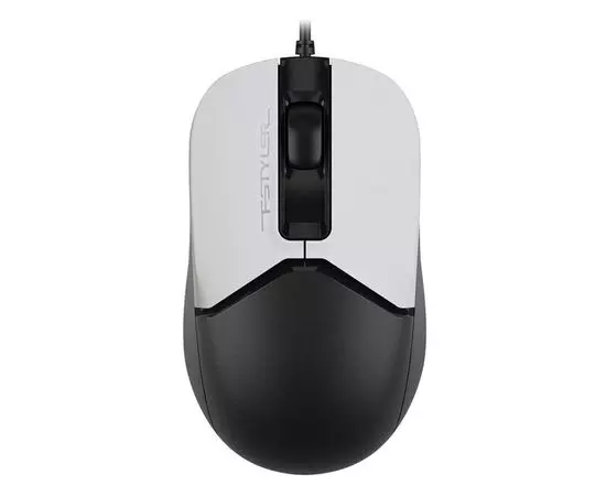 Мышь A4 Tech Fstyler FM12S USB, белый/черный (FM12S Panda), Цвет: Чёрно-белый