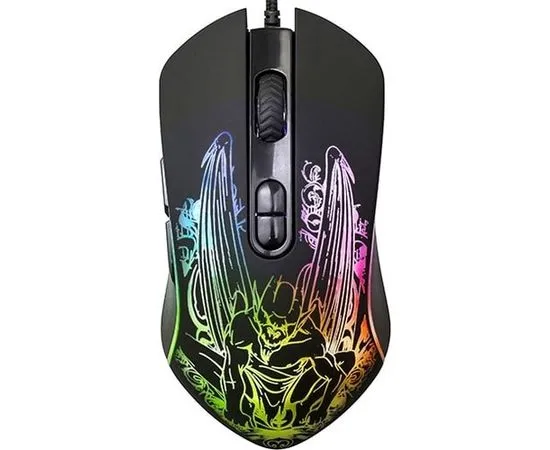 Мышь Qumo Gothic M51 черный USB (24122)