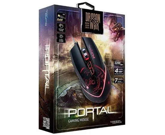 Мышь Qumo Portal M39 черный USB (23461), фото 3