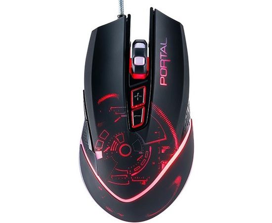 Мышь Qumo Portal M39 черный USB (23461)