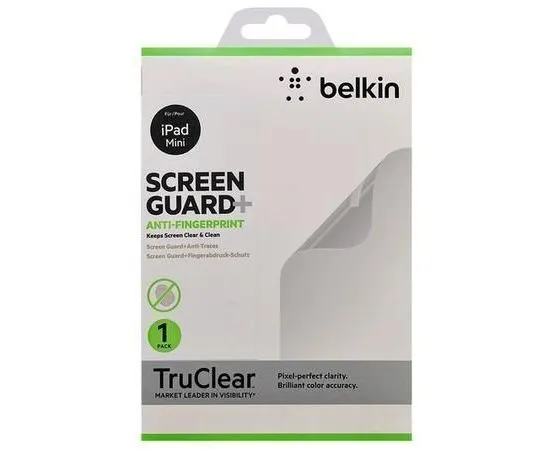 Защитная пленка для iPad Mini BELKIN Screen Overlay Anti-Smudge (F7N012cw)