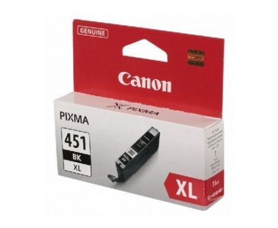 Canon CLI-451XL BK (чернильный картридж черный, повышенной емкости) Black (6472B001)