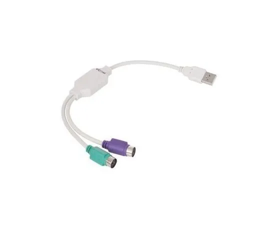 Переходник USB AM -> 2xPS/2 (VCOM) (VUS7057)