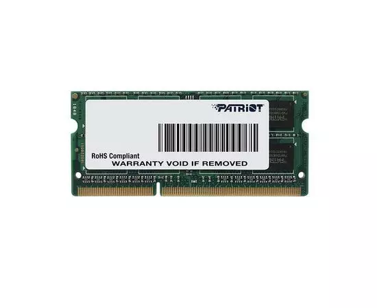 Оперативная память для ноутбука 8Gb DDR3L-1600MHz (Patriot) (PSD38G1600L2S)