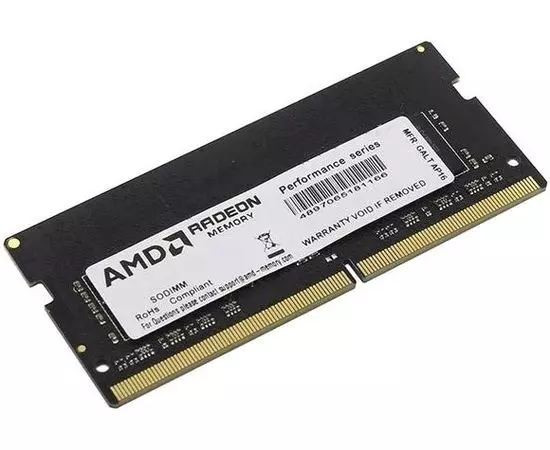 Оперативная память для ноутбука 4Gb DDR4-2400MHz (AMD) (R744G2400S1S-U)