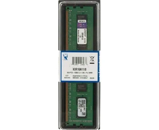 Оперативная память Kingston 8Gb DDR3-1600MHz (KVR16N11/8)