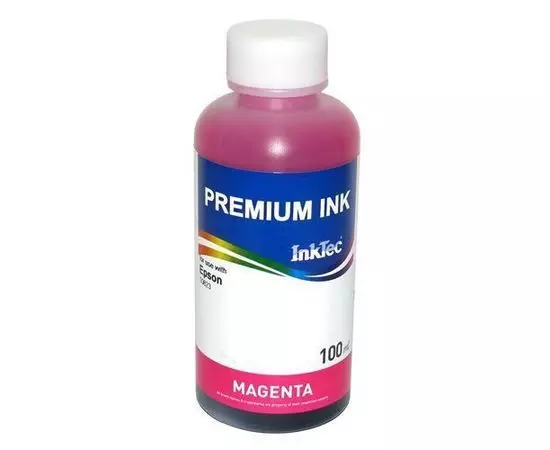 Чернила Epson L100/L200/R200/R270 (пурпурные, Magenta) 100 мл, InkTec (E0010-100MM)