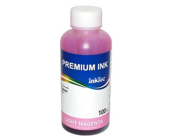 Чернила Epson L100/L200/R200/R270 (светло-пурпурные, Light Magenta) 100 мл, InkTec (E0010-100MLM)