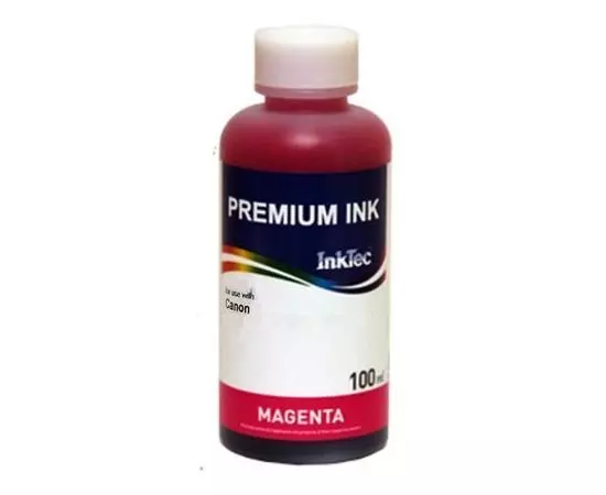 Чернила Brother LC1100M/LC980M (пурпурные, Magenta) 100 мл, InkTec (B1100-100MM)