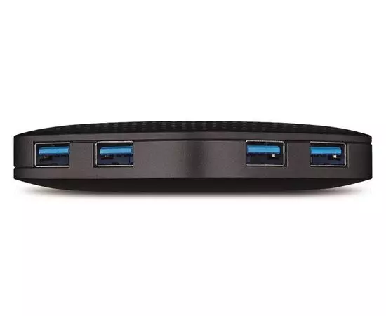 USB-разветвитель (хаб) USB3.0 -> USB3.0, 4 порта, TP-Link, черный (UH400), фото 4