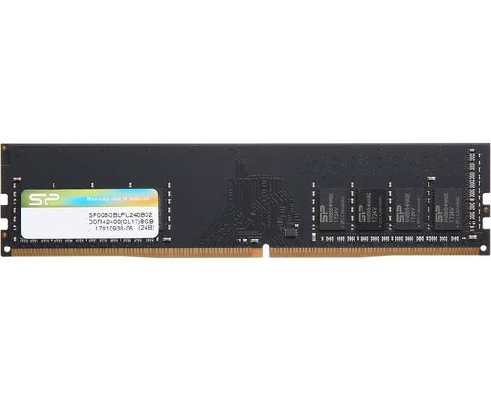 Оперативная память Silicon Power 8Gb DDR4-2400MHz (SP008GBLFU240B02)