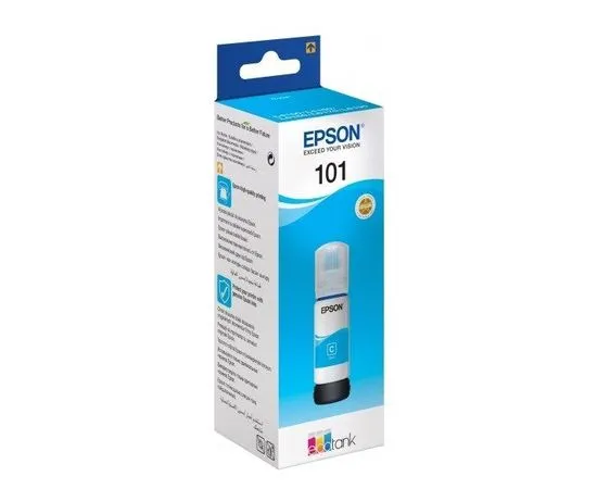 Epson 101 (чернила голубые) Cyan, 70мл (C13T03V24A), фото 2