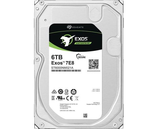 Жесткий диск Seagate 6Tb Exos 7E8 (ST6000NM021A)
