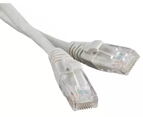 Патч-корд 5м. UTP 5e (Cablexpert) серый, медь (PP10-5M)