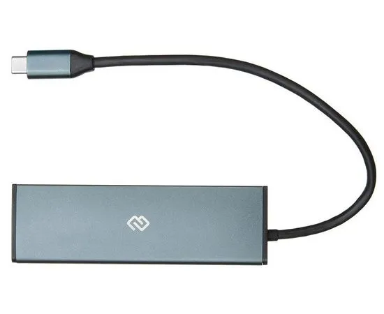 Док-станция для ноутбука Digma HUB-2U3.0СCR-UC-G, Type-C, фото 2