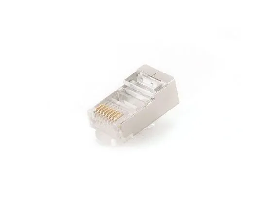 Коннектор RJ-45 (8P8C) FTP кат.5e, экранированный (Cablexpert) (PLUG5SP)