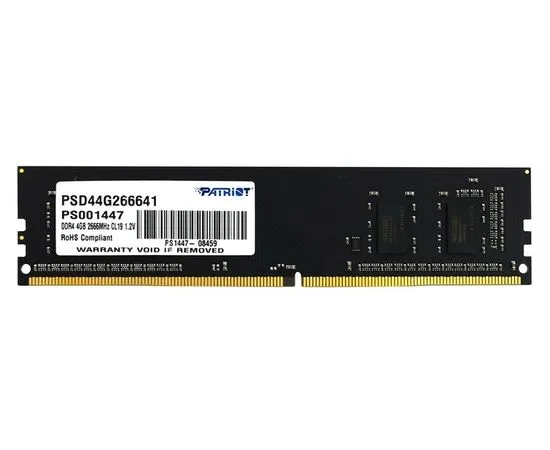 Оперативная память Patriot 4Gb DDR4-2666MHz (PSD44G266641)