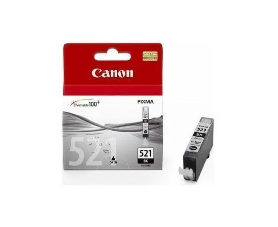 Картридж Canon CLI-521Bk, черный (2933B001)