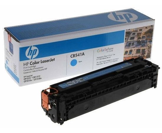 Картридж HP 125A (тонер-картридж голубой) Cyan (CB541A)