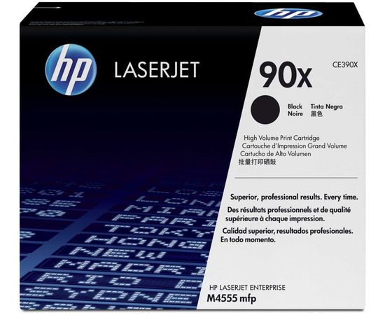 Картридж HP 90X (тонер-картридж повышенной емкости) (CE390X)