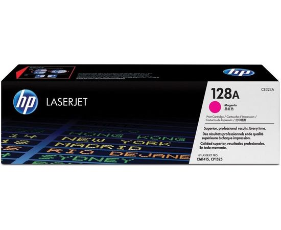 Картридж HP 128A (тонер-картридж пурпурный) Magenta (CE323A)