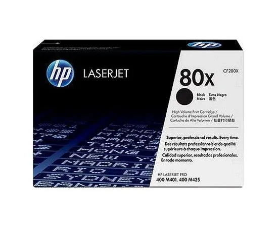 Картридж HP 80X (тонер-картридж повышенной емкости) (CF280X)