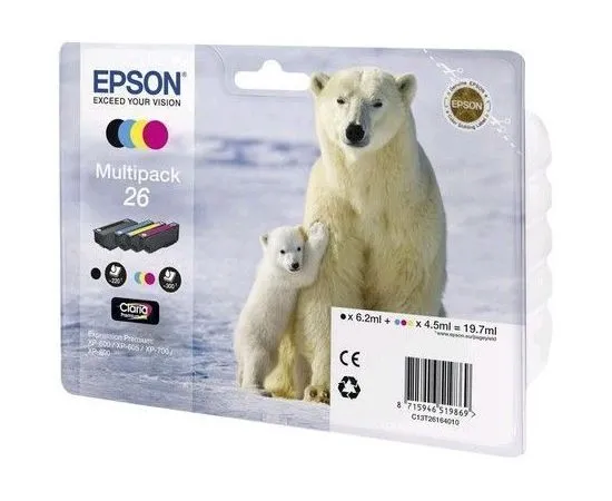 Картридж Epson XP600/605/700 MultiPack (C13T26164010)