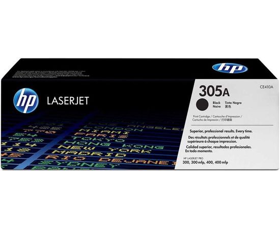 Картридж HP 305A (тонер-картридж черный) Black (CE410A)