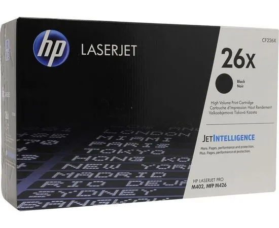 Картридж HP 26X (тонер-картридж повышенной емкости) (CF226X)